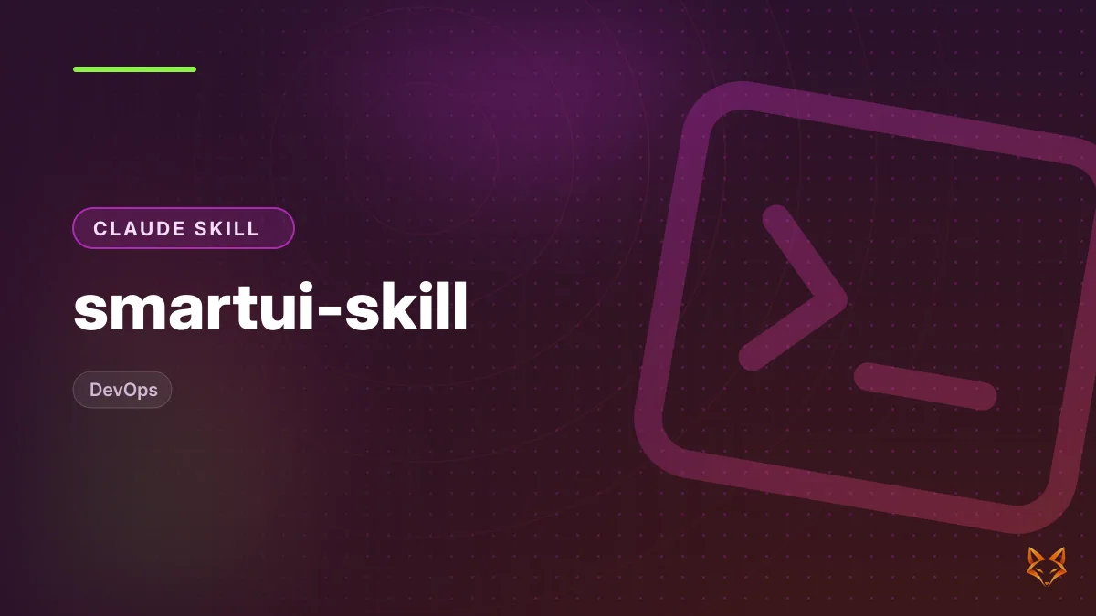 smartui-skill — illustration