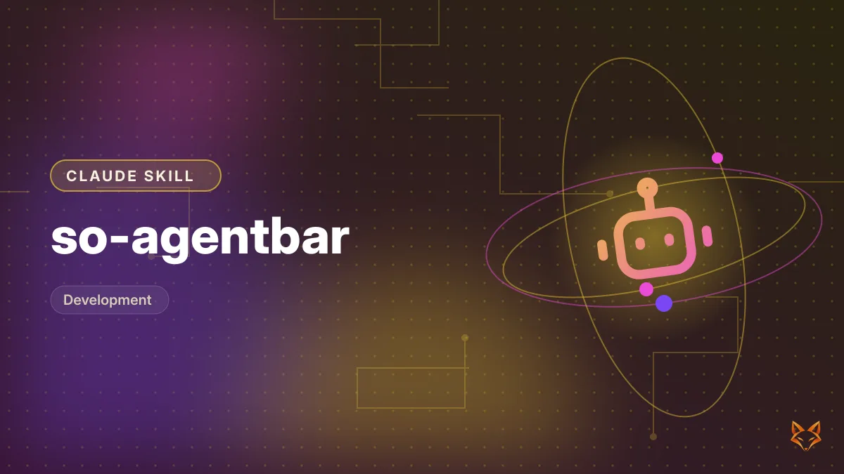 so-agentbar — illustration