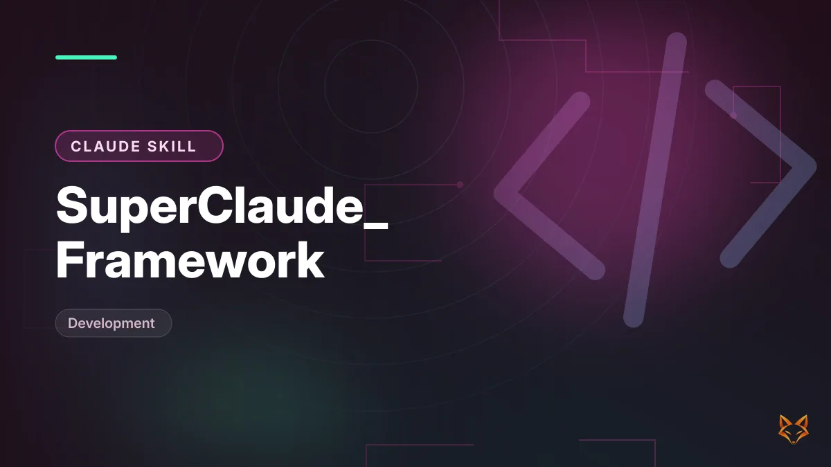 SuperClaude_Framework — illustration