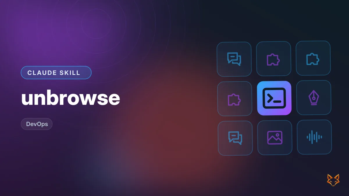 unbrowse preview image