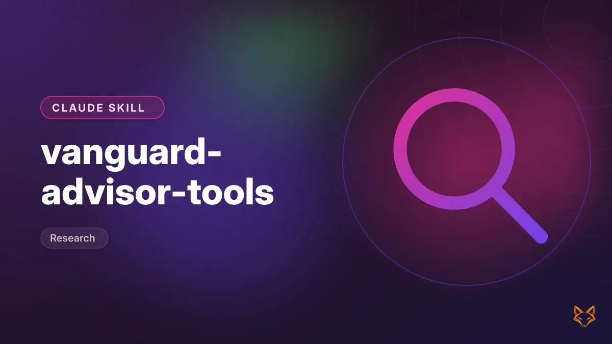 vanguard-advisor-tools — illustration