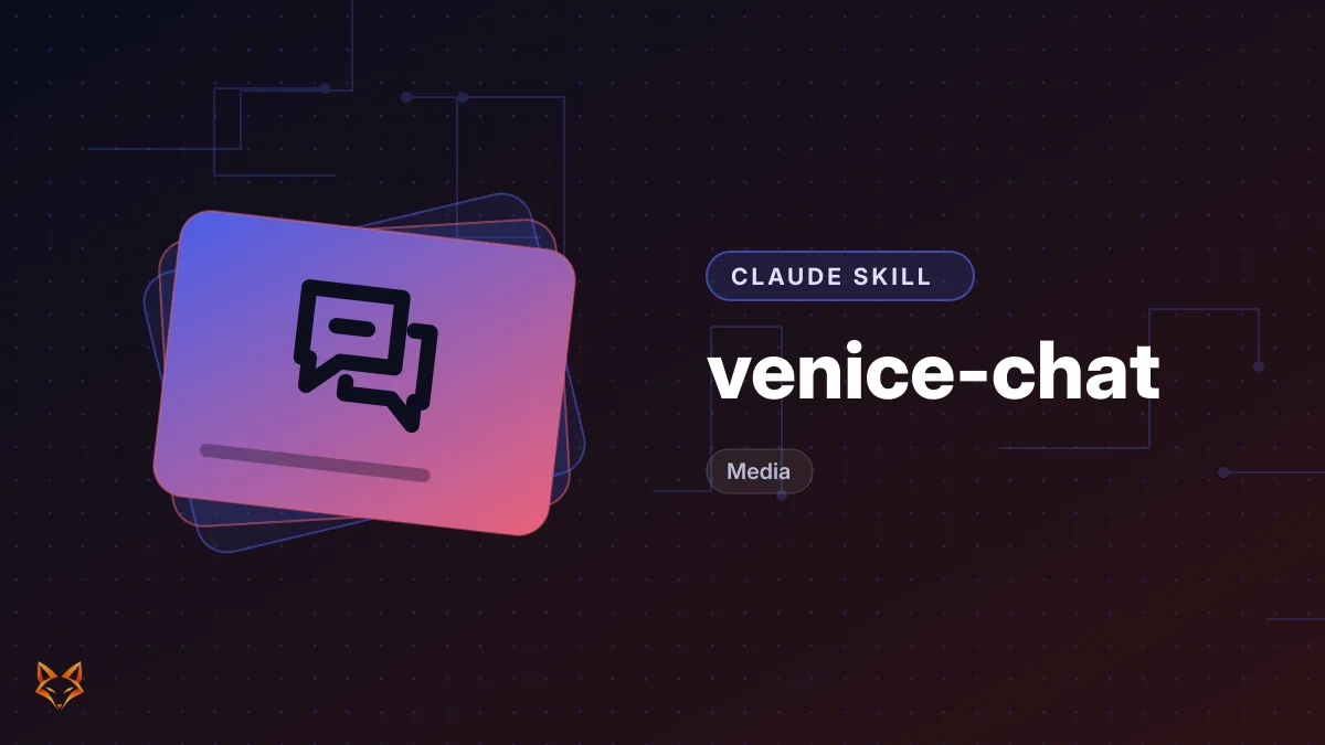 venice-chat — illustration