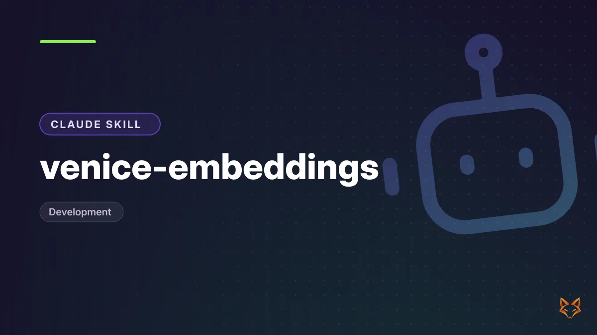 venice-embeddings — illustration