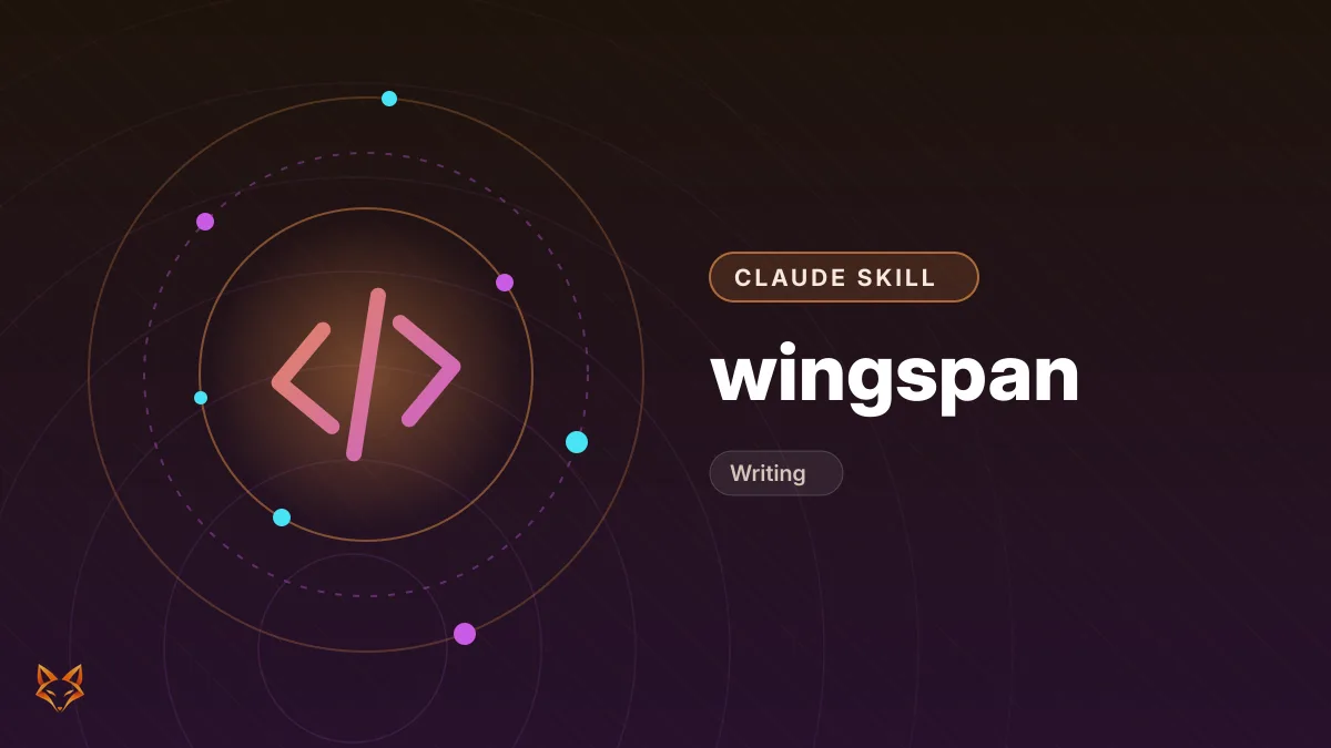 wingspan — illustration