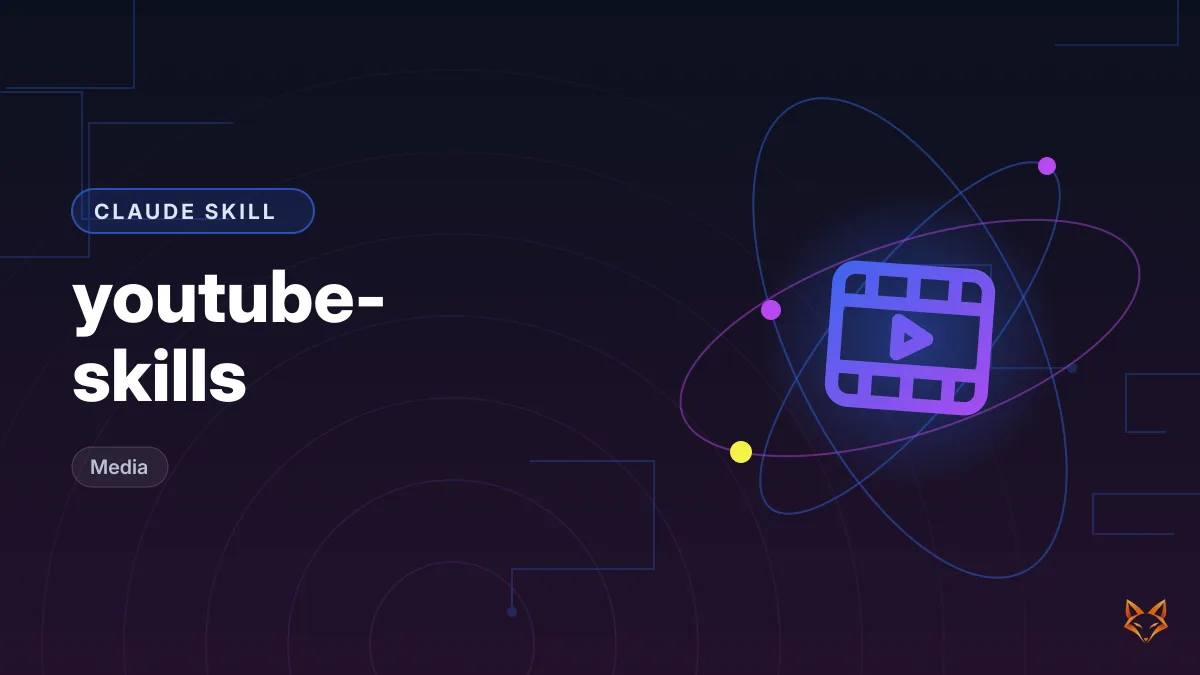 youtube-skills — illustration